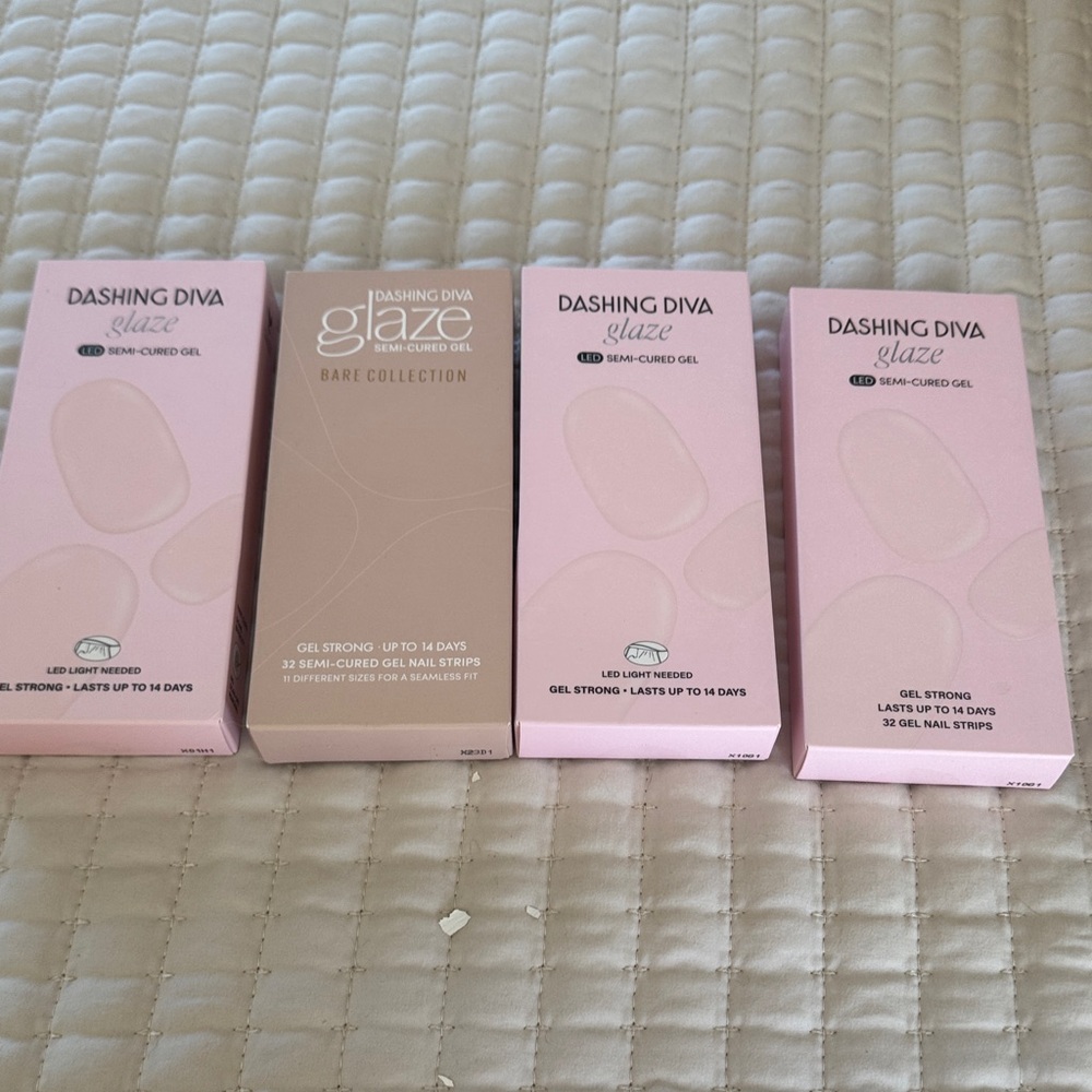 Dashing Diva Glaze Nail Strips Set